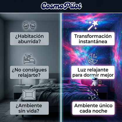 Proyector Galáctico con Control Remoto